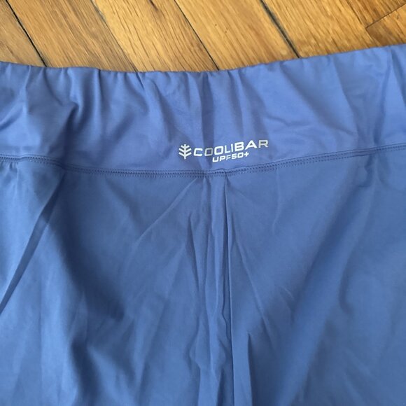 Coolibar Women’s Grand Slam Tennis Pickle Ball Athletic Shorts Blue Size XXL - Picture 6 of 6